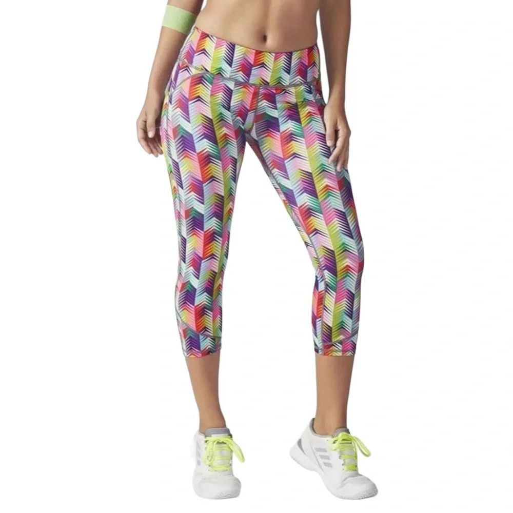 Fabletics Women’s Lima Capri High Intensity Print Leggings | XS